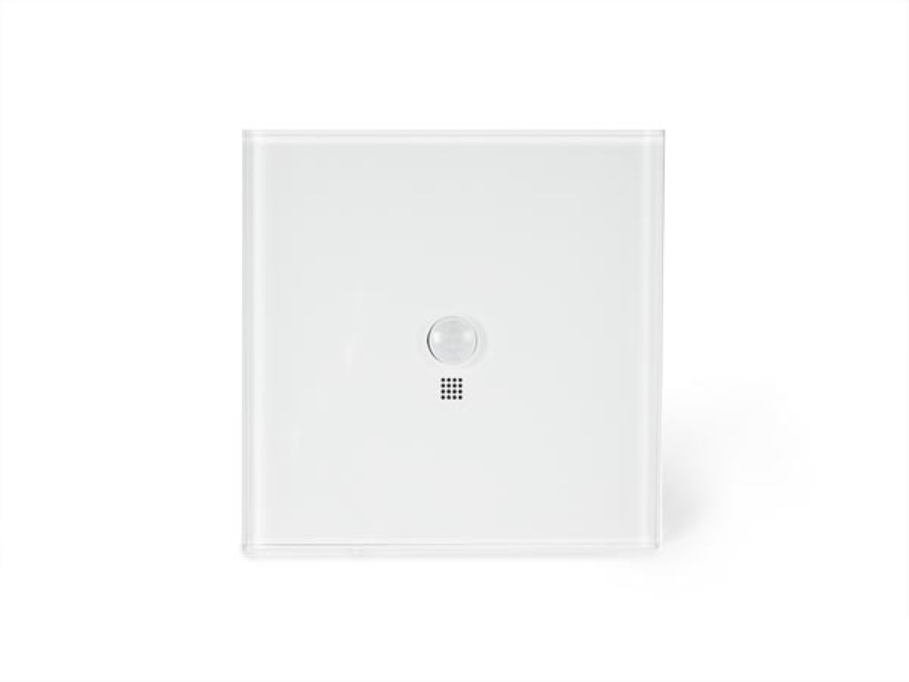 [VMBEL1PIR-W-20] Edge Lit control module with 1 touch key and built-in motion and twilight sensor (White Edition)