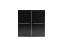 Glass Panel control module with 4 touch keys (Black Edition)