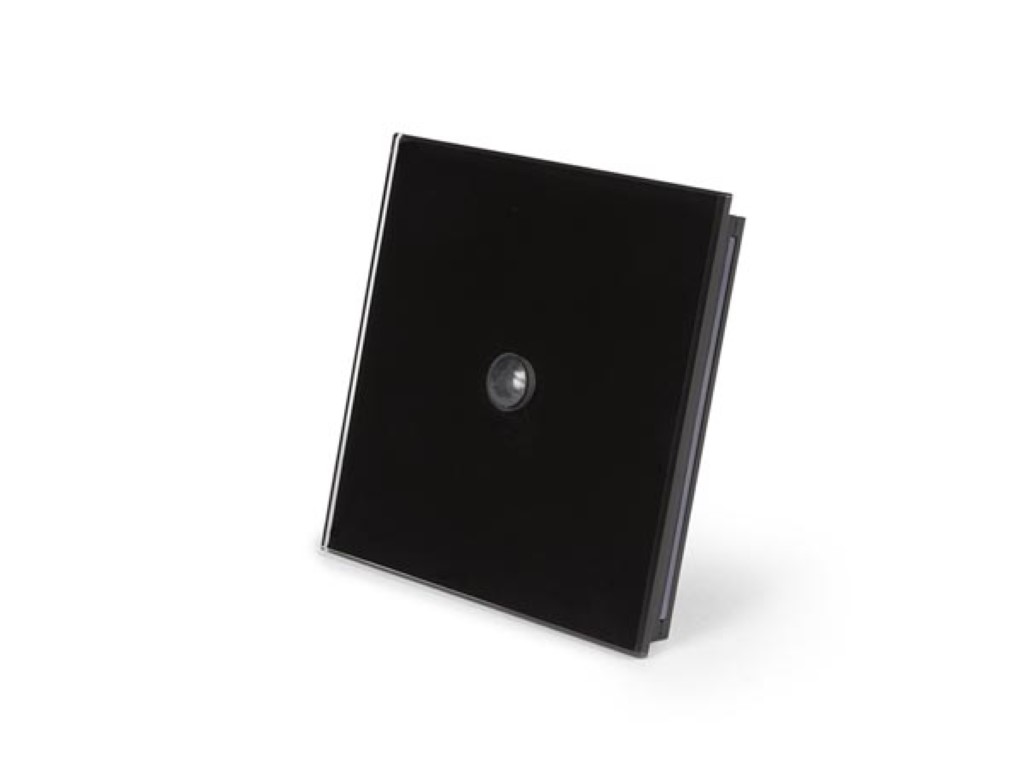 [VMBELPIR-BF] Edge Lit control module with motion and twilight sensor, black frosted
