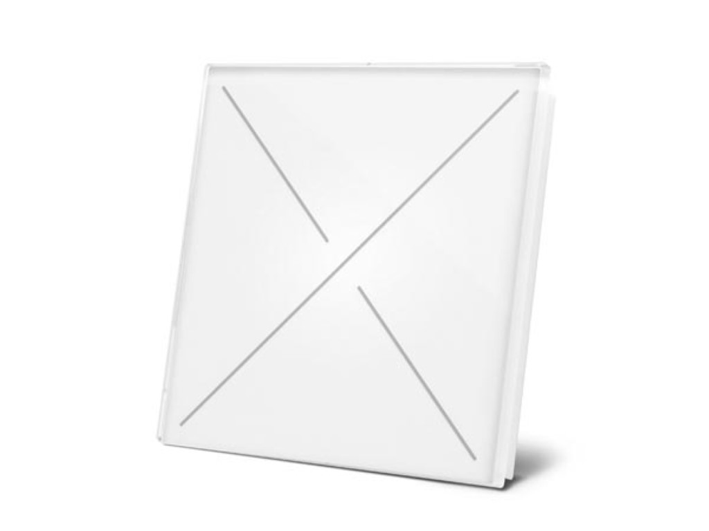 [VMBEL4-PG] Edge Lit control module with 4 touch keys - glossy pure white