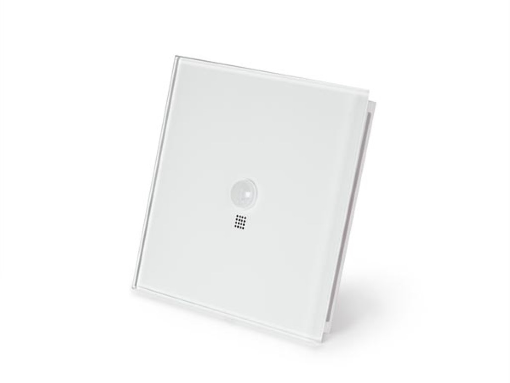 [VMBELPIR-PF] Edge Lit control module with motion and twilight sensor, pure white frosted