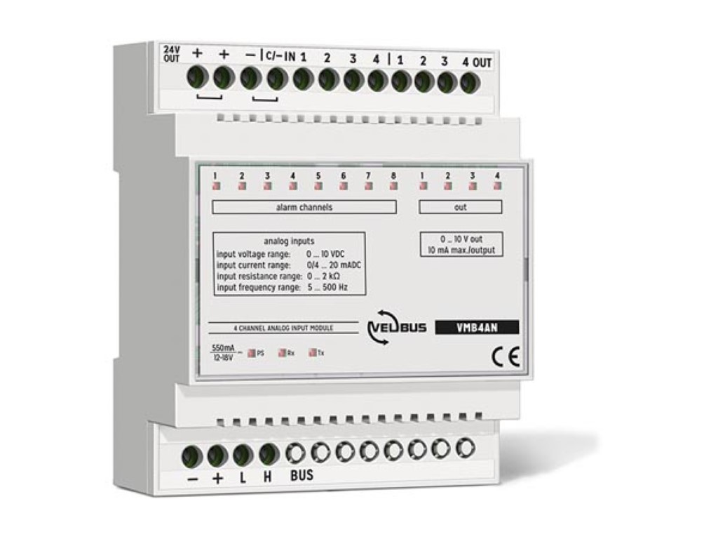 [VMB4AN] 4-channel analog input module
